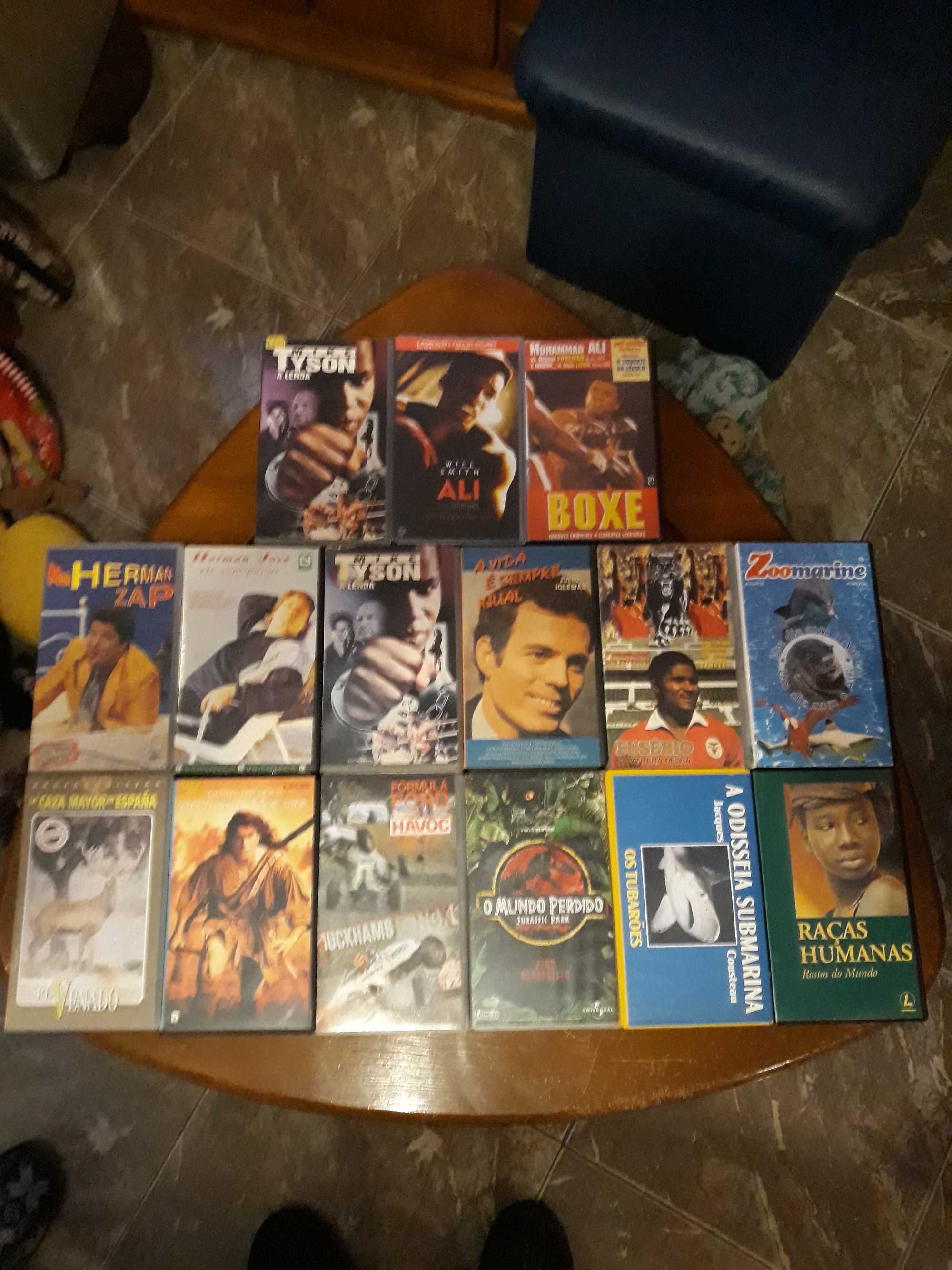 Cassetes de videos VHS