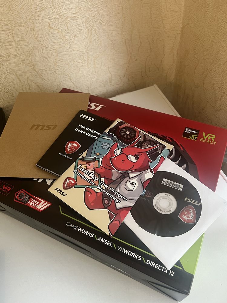 Відеокарта Gtx 1070 Ti Msi Gaming 8gb gddr5