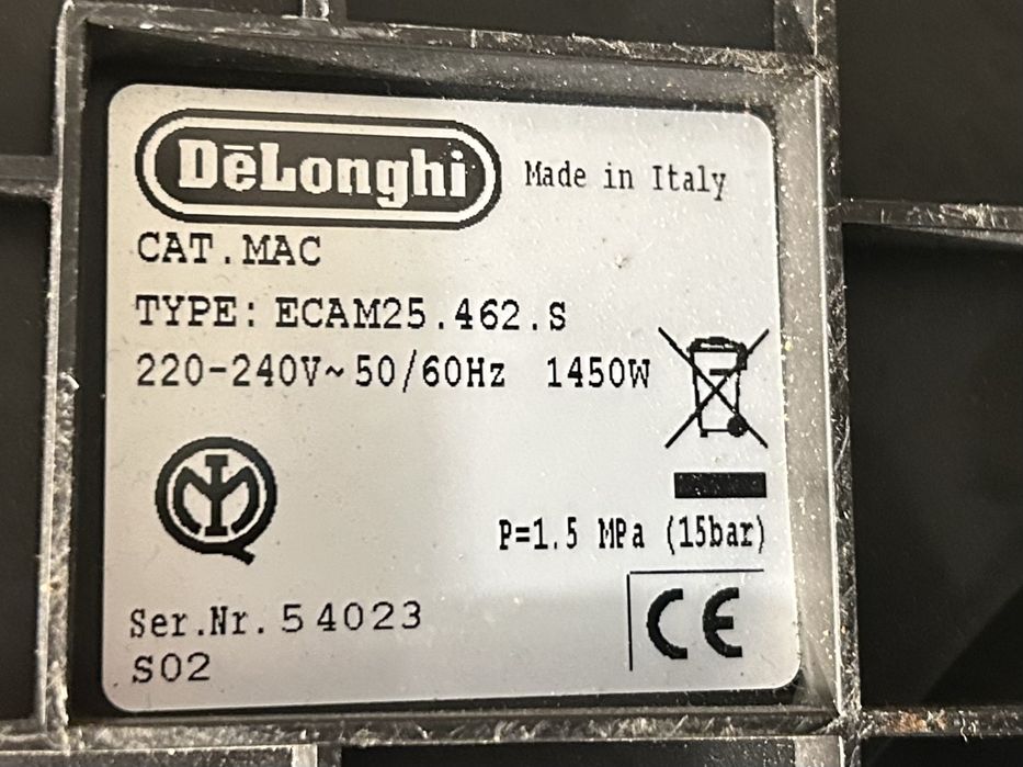 Napęd bloku mechanizm zaparzacza Delonghi