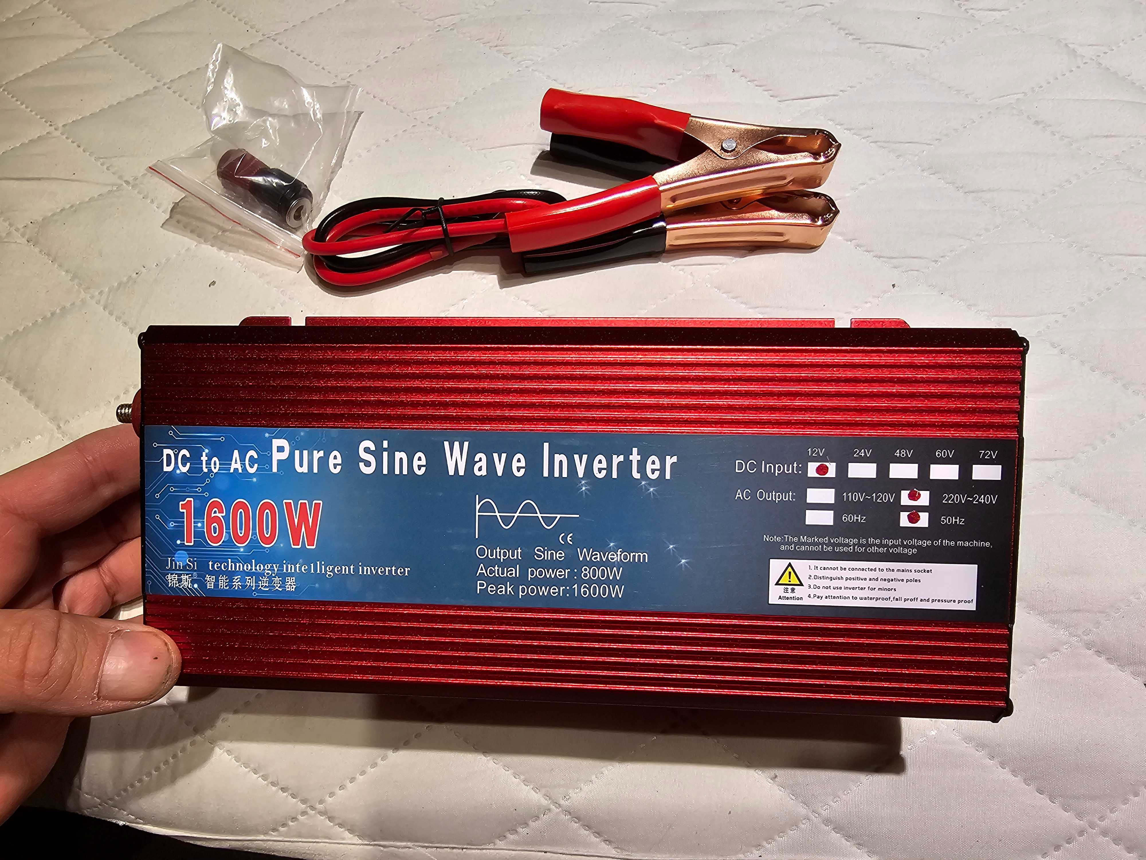 Інвертор чистий синус 1600W