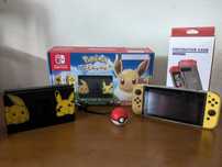 Vendo Consola Nintendo Switch Edição Especial Let's Go Eevee c/capa