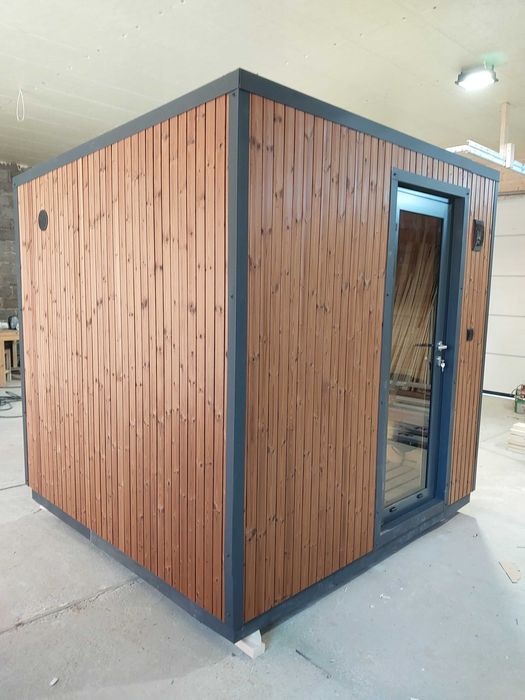 Sauna Ogrodowa Fińska 2,5 m x 2,5 - idealna pod wynajem
