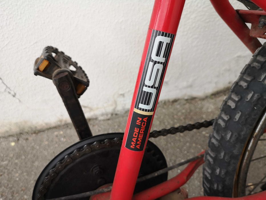 Bicicleta BMX com mudanças