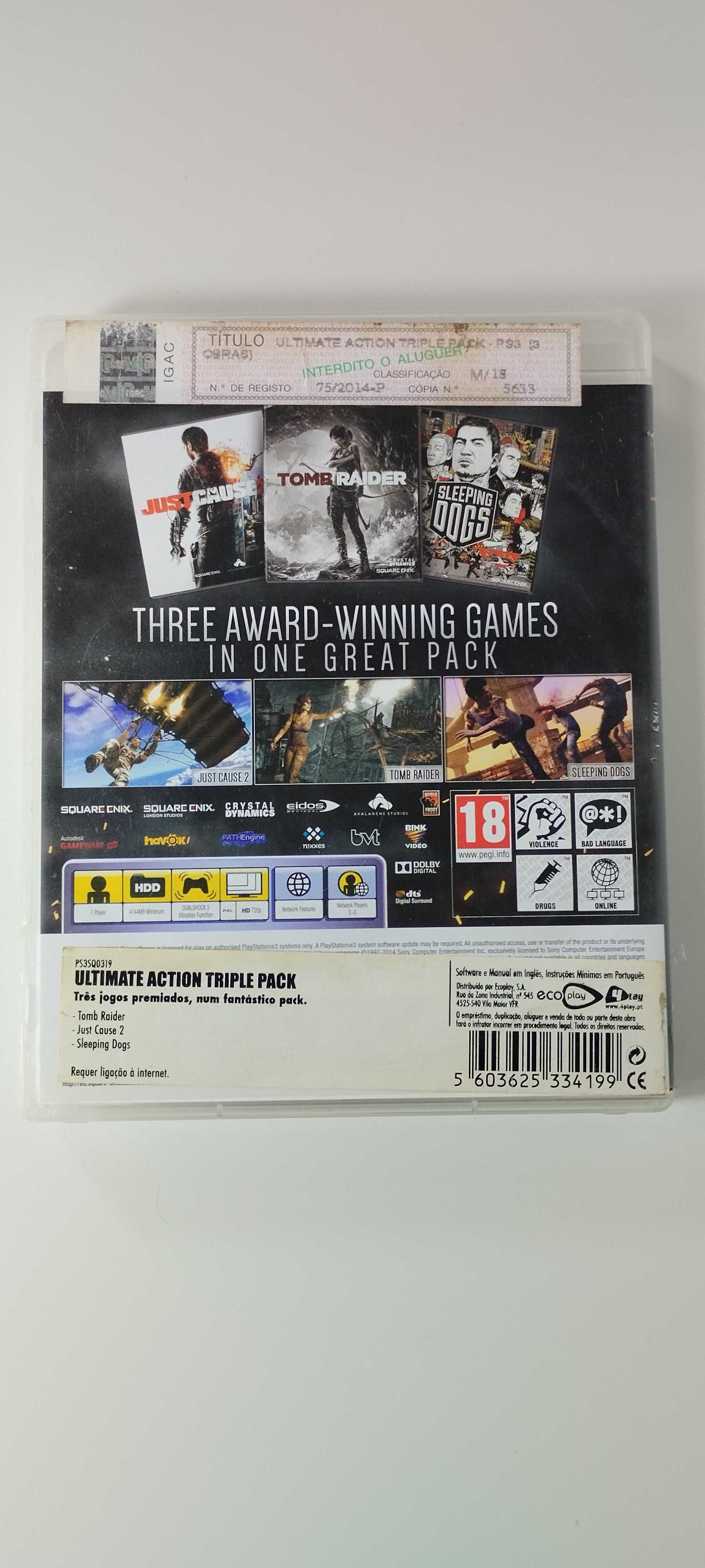 Ultimate Action Triple Pack Playstation 3 PS3