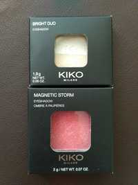 Kiko Milano Eyeshadow cienie do powiek Bright Duo,Magnetic Storm