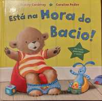 Livro:  "Está na Hora do Bacio" - Um Livro para Tocar e Sentir