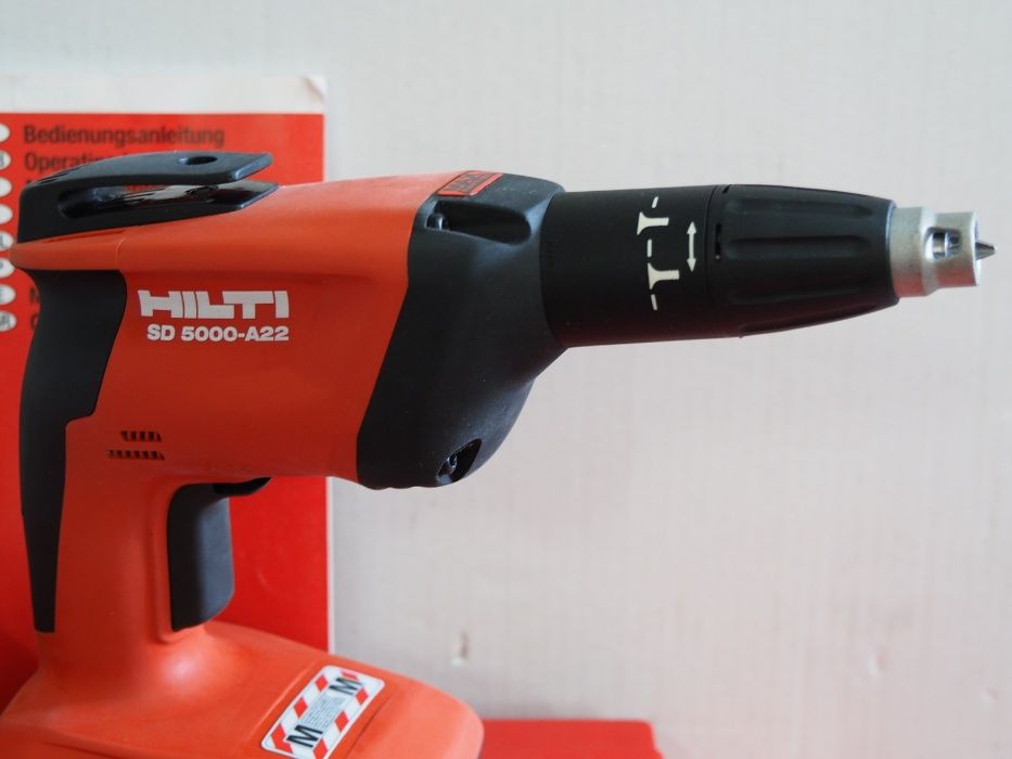 HILTI SD 5000-A22 wkrętarka plyty GK drewno bateria 22v ladowarka