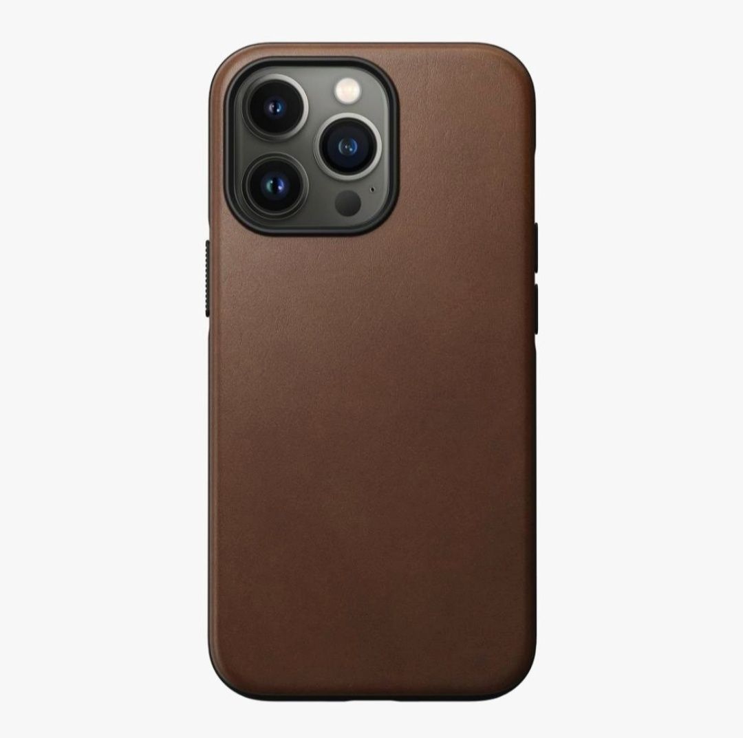 Etui plecki do iPhone 13 Pro porządna skóra naturalna