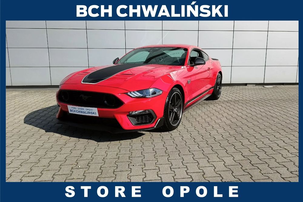 Ford Mustang demo RACE RED Opole manual Magneride Mach-1 V8 mustang