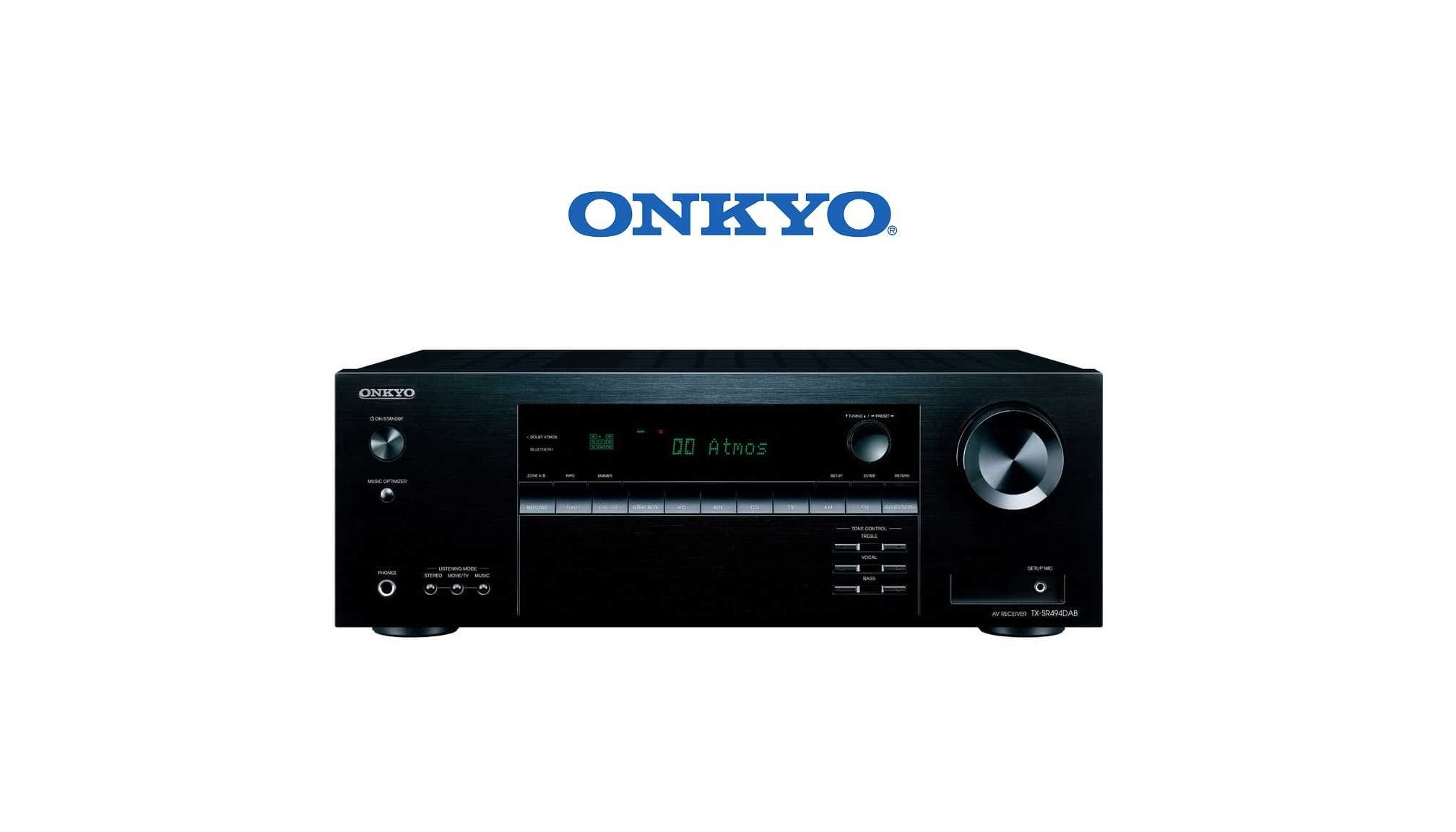 Onkyo TX-NR494 Amplituner 5.1 Kino Domowe SKLEP RATY 0%