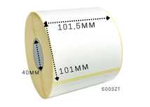 ETYKIETY TERMICZNE 101,5mm 500szt do drukarek Zebra