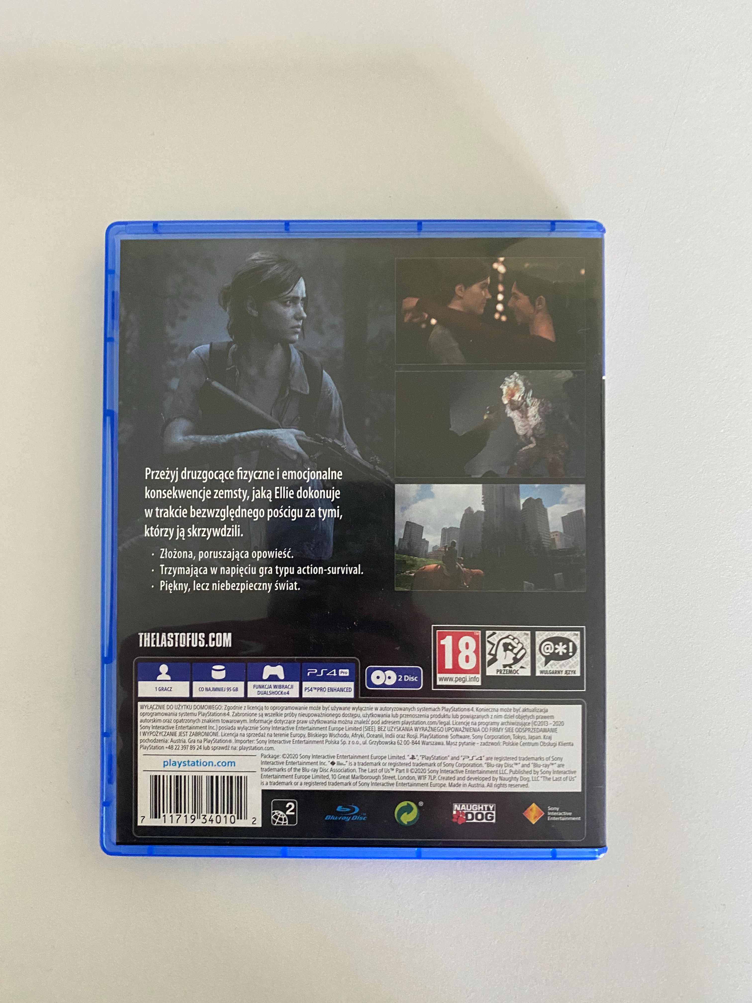 Gra na PS4 - The Last Of Us Part 2 (dwie płyty)