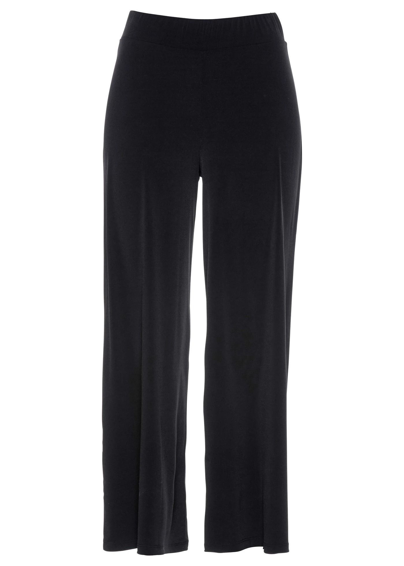 B.P.C czarne spodnie 7/8 culotte z dżerseju 52/54.