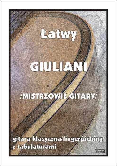 Łatwy Giuliani na gitarę fingerpicking (nuty + tabulatury)