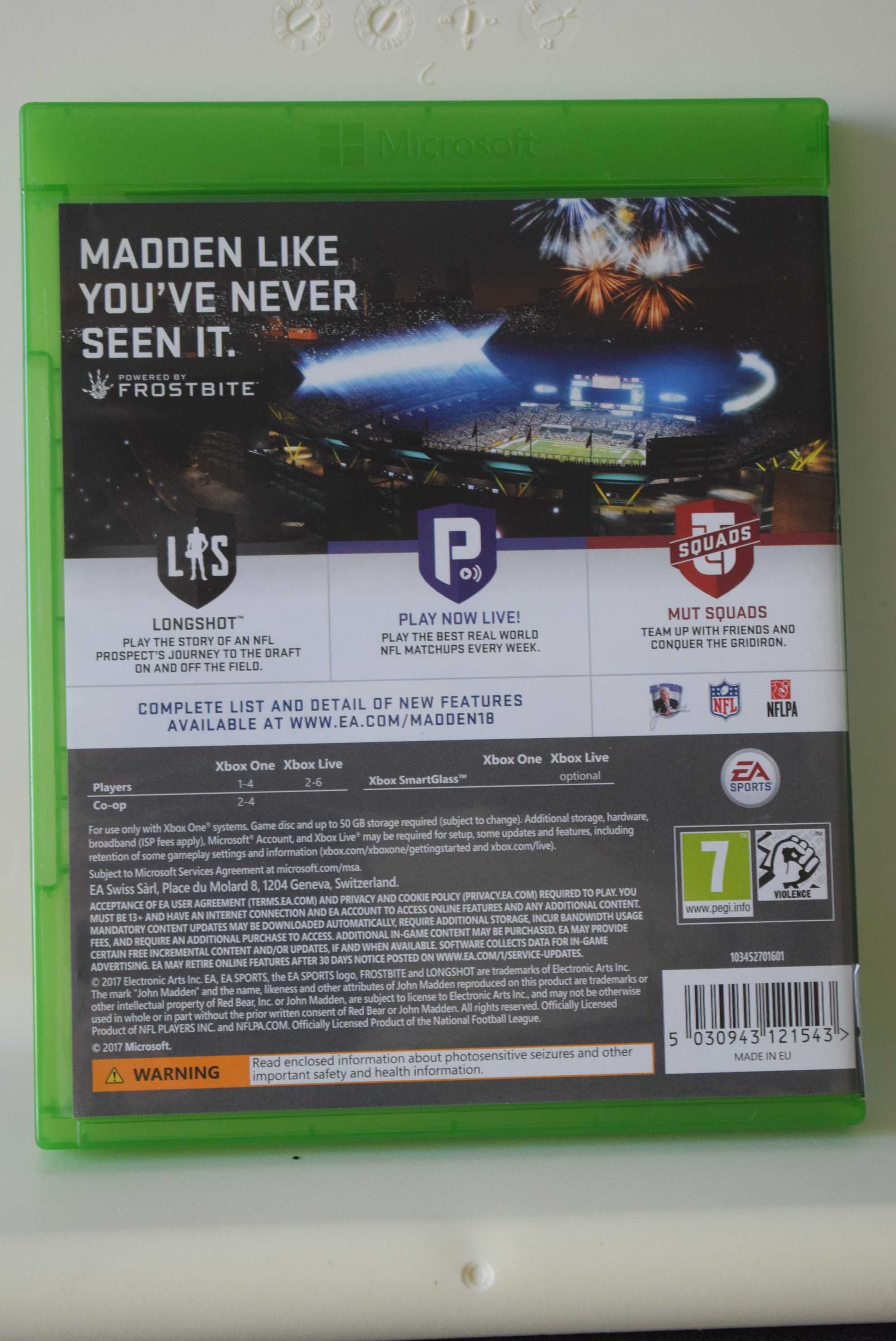 Madden 18  Xbox One
