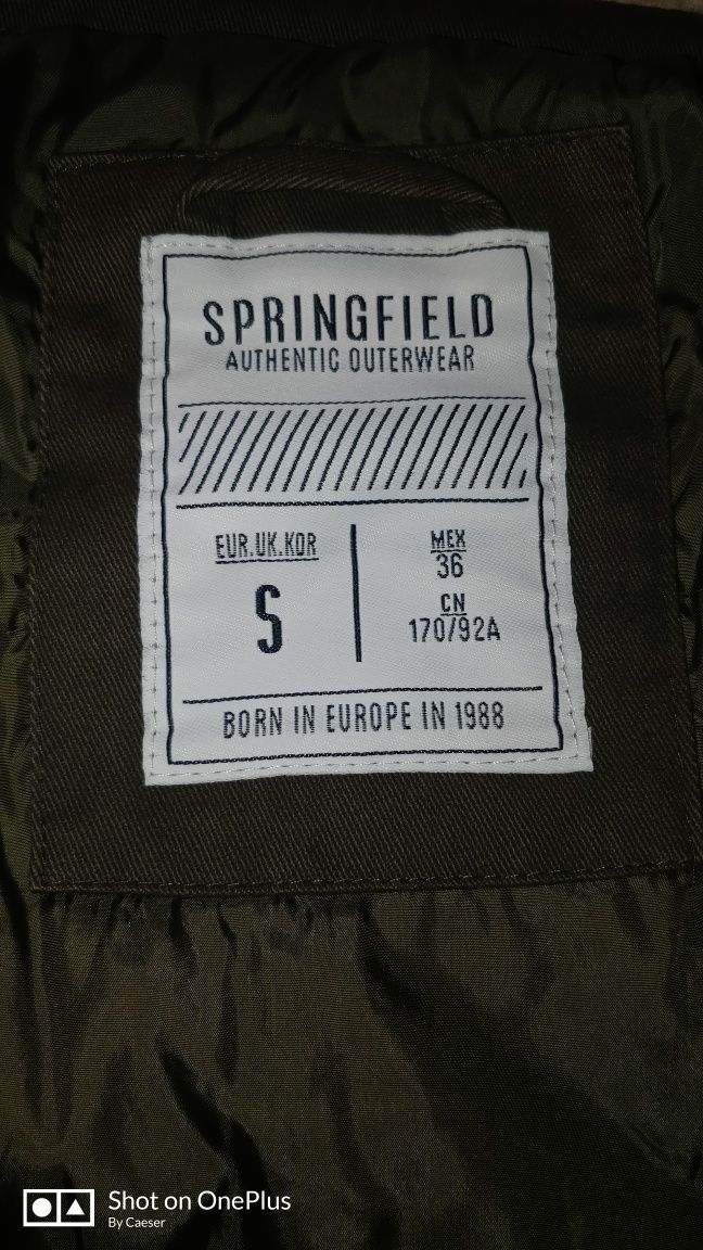 casaco Springfield novo