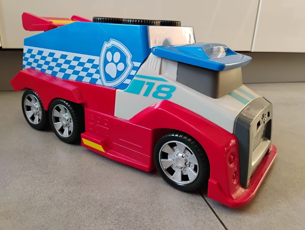 Psi Patrol interaktywny pojazd,rozkładana ciężarówka Chase auto