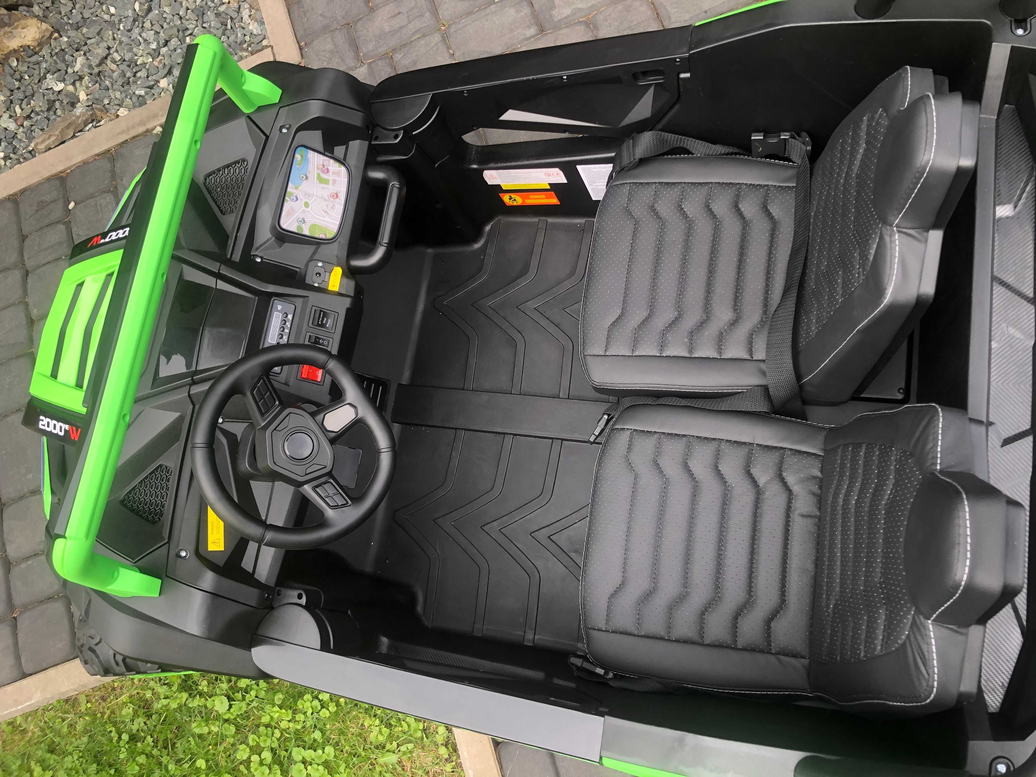 Auto Pojazd Buggy na akumulator ATV Racing 4x4 800W mocy