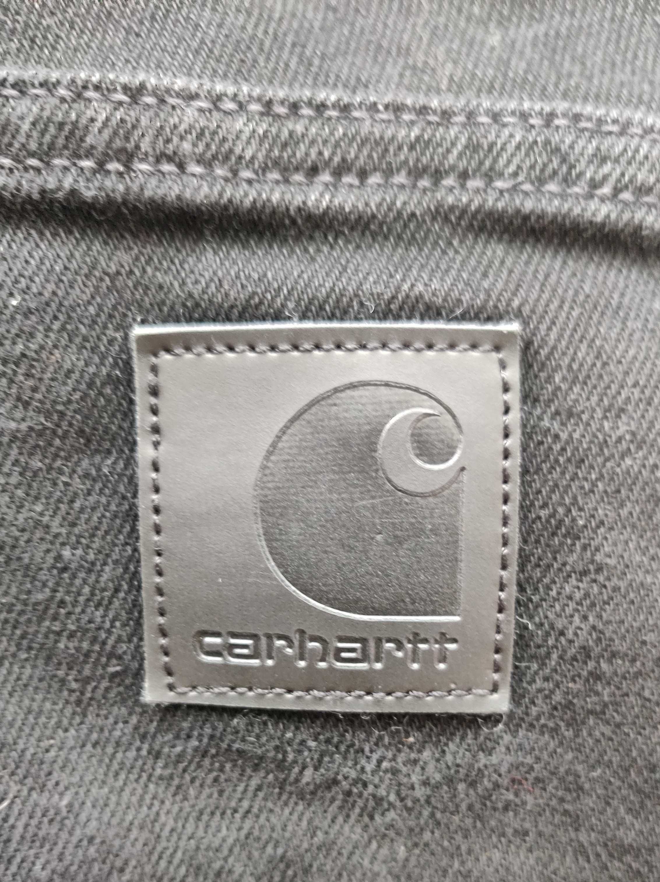 Carhartt spodnie męskie jeansowe czarne oryginalne 28/32 nowe slim fit