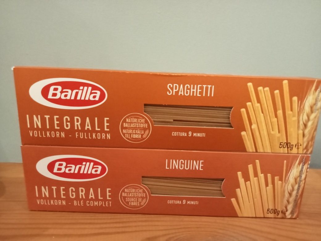 Włoski pełnoziarnisty makaron spaghetti - Barilla