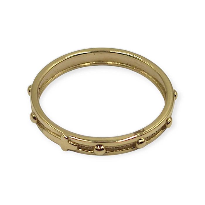 Złoty pierścionek/różaniec pr.585 14K - Plus Lombard Nowa Sól