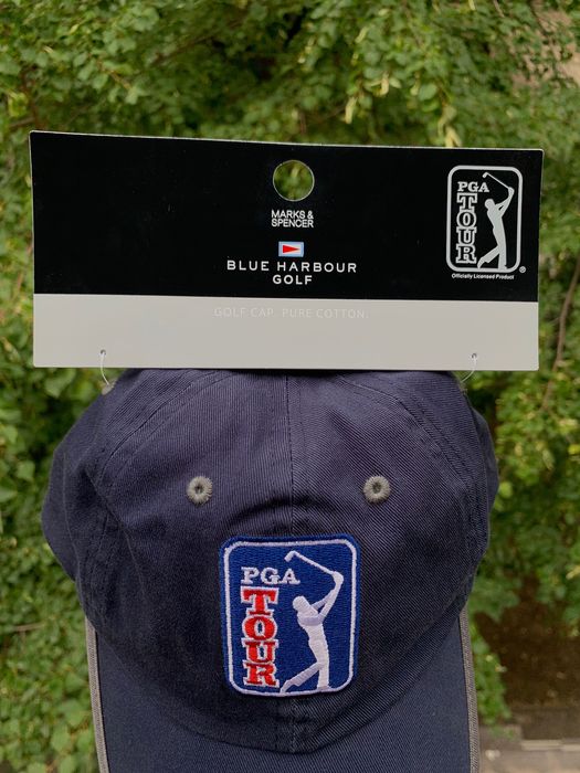 НОВАЯ мужская кепка бейсболка MARKS SPENCER Blue Harbour Golf PGA Tour