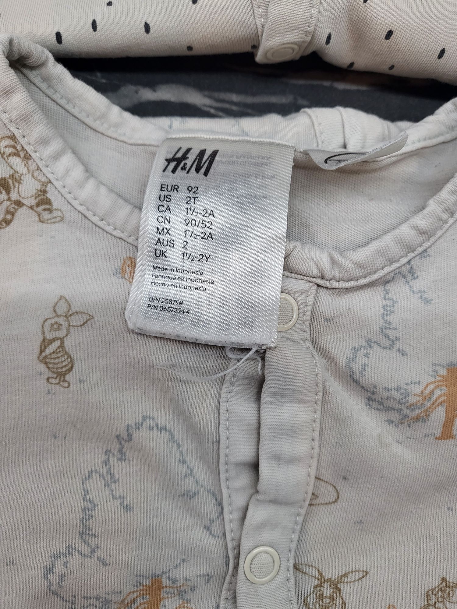 Pajacyki h&m rozmiar 92