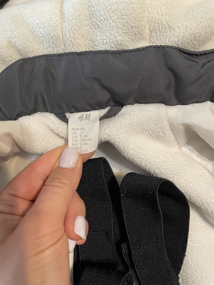 Комбінезон зимовий роздільний H&M 2-3 роки 98 розмір