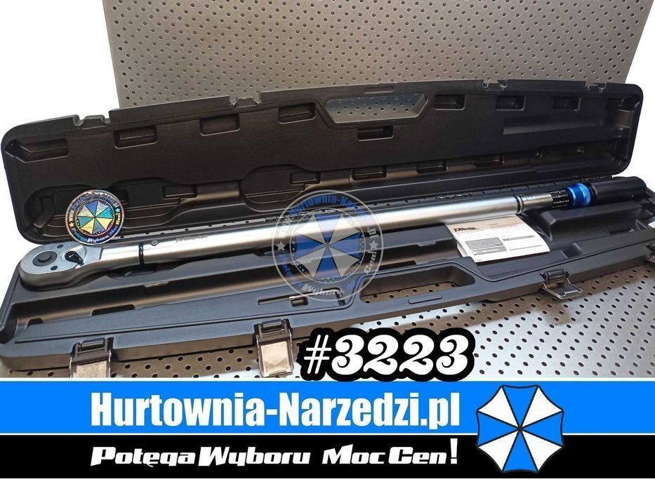 Klucz dynamometryczny 3/4" 100-600Nm dwukierunkowy!