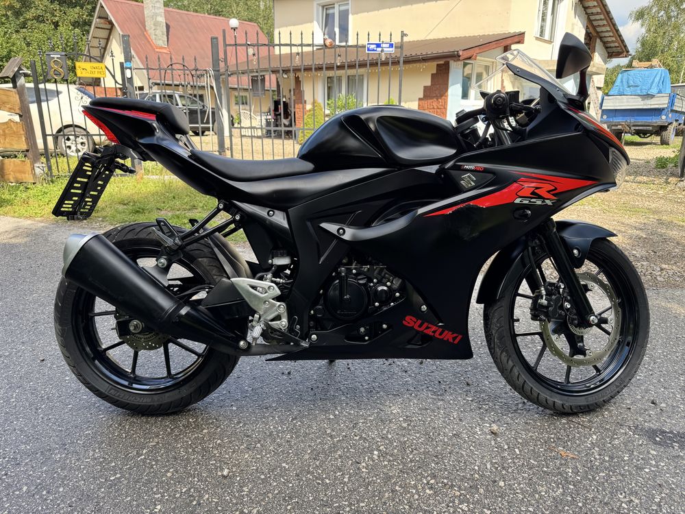 Suzuki GSX-R 125, ABS, 06/2019r kat B/A1