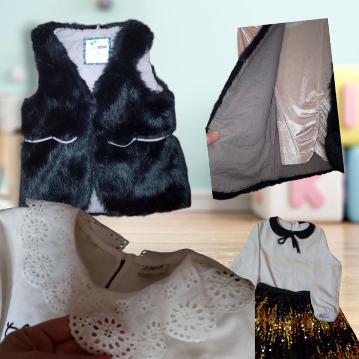 Mega paka 22szt. modnych firmowych ubranek 146 dla dziewczynki