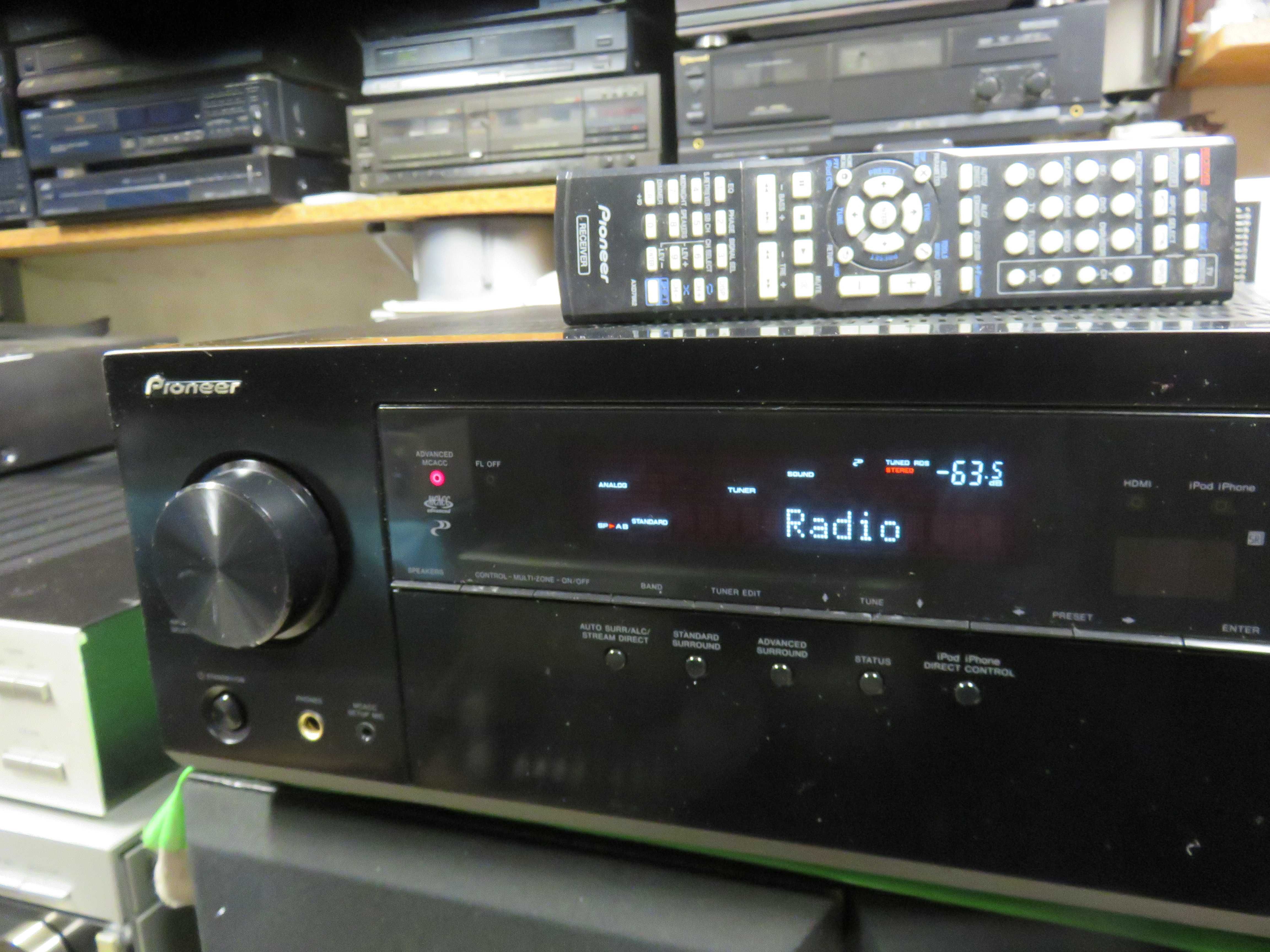 Amplituner Pioneer VSX-924 optyka HDMI pilot