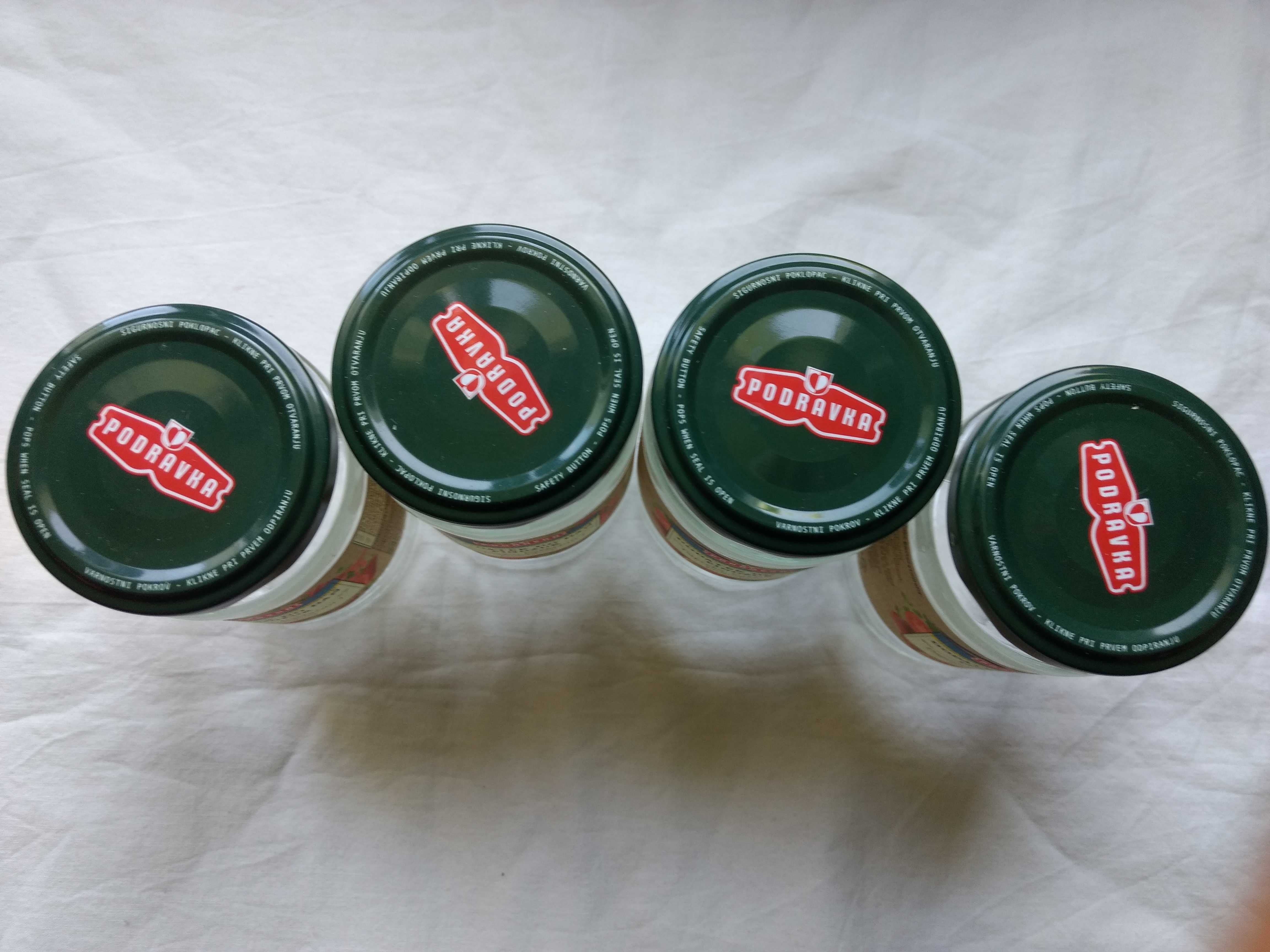 Słoik, słoiki Podravka,195g, 90 sztuk