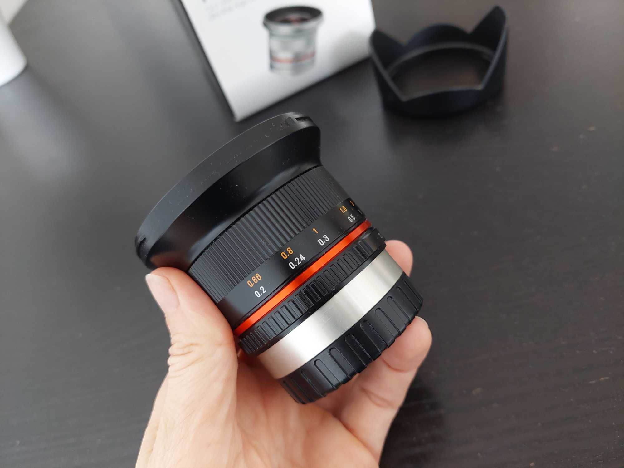 Obiektyw Samyang  F2.0/12 mm z bagnetem Fuji X