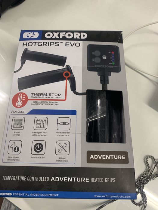 Punhos aquecidos para mota