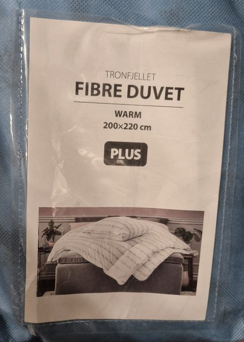 Kołdra ciepła 200x220 Tronfjellet Fibre Duvet z Jysk nowa