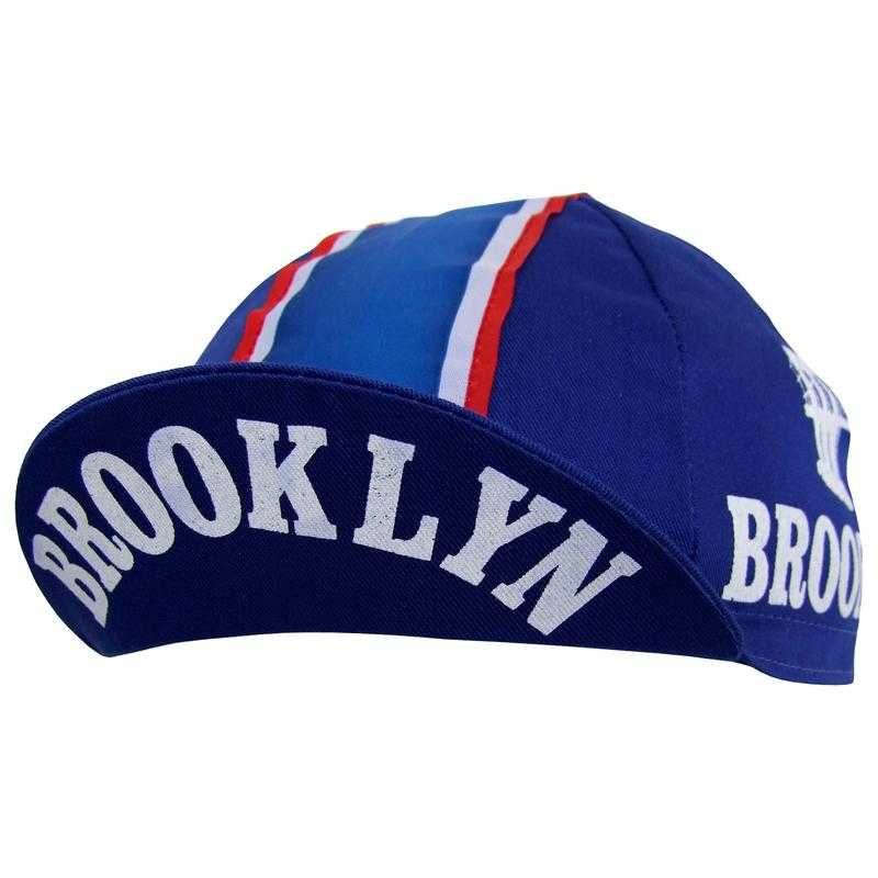 Czapka kolarska pod kask BROOKLYN niebieska - APIS