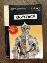 Książka Krzyżacy (z opracowaniem), wydawnictwo Greg