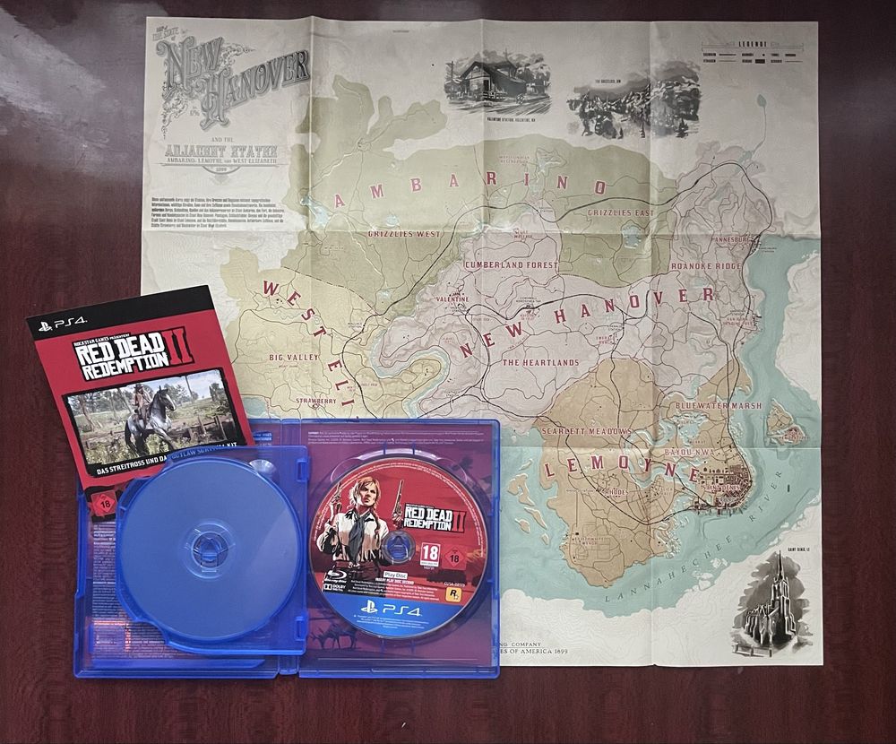 Диск Red Dead Redemption 2