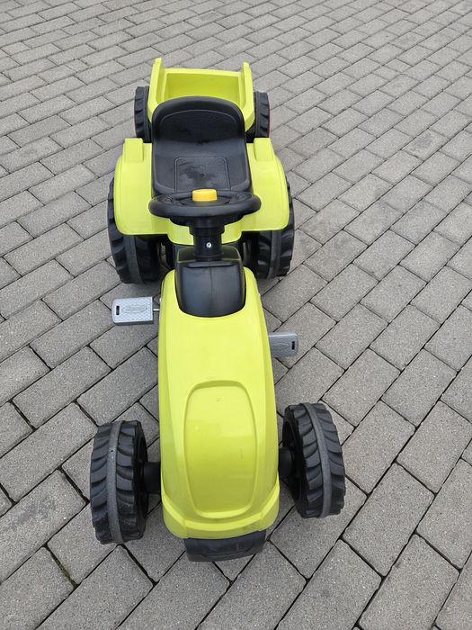Traktorek dziecięcy smoby  z przyczepką+ hulajnoga gratis