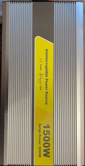 Инвертор с зарядным 12в 220 Rogerele 1500/3000WT АКБ 100ah LiFePo4