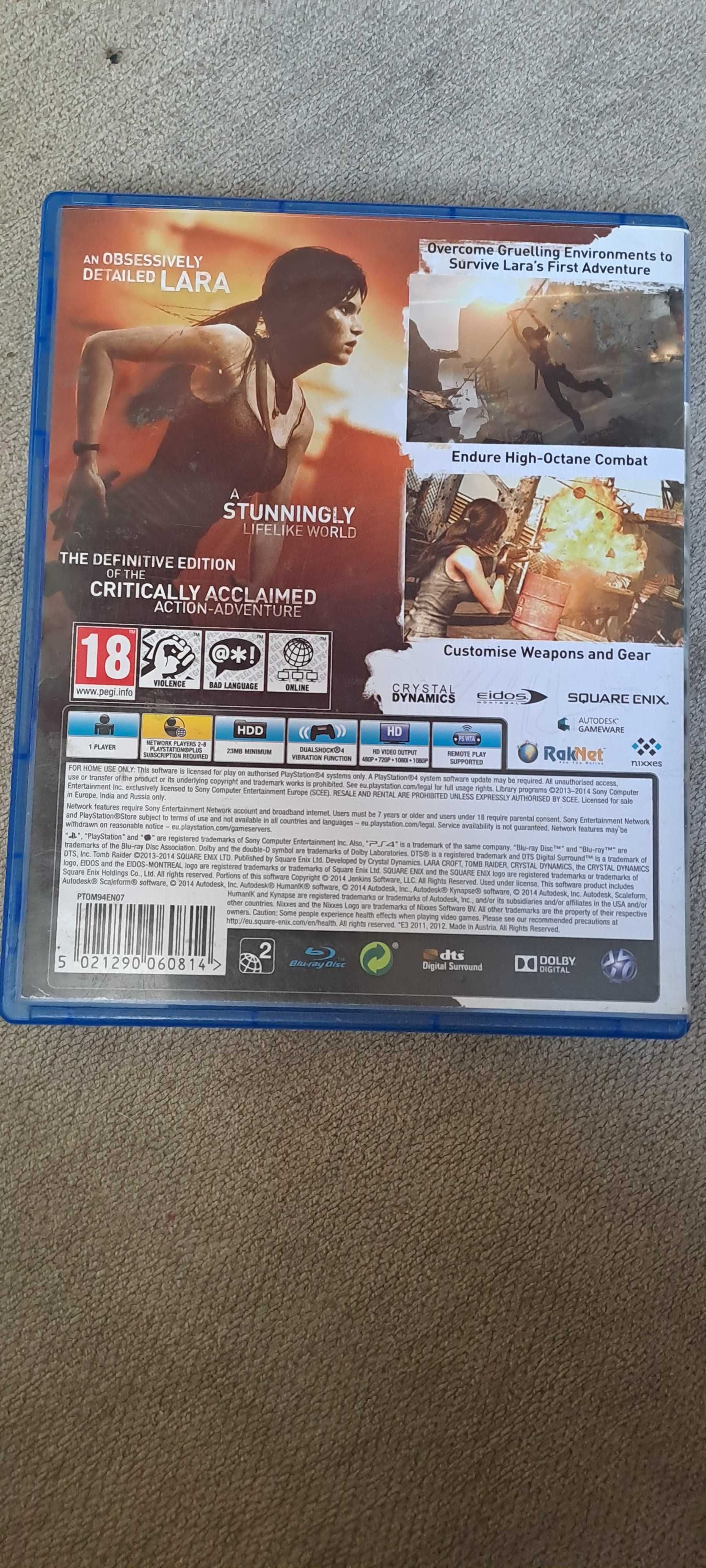 Gra Tomb Raider Definitive Edition  na PS4
