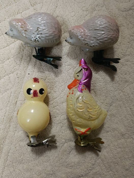 Новорічна іграшка качечка,уточка