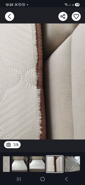 Матрац пружинний 160х200