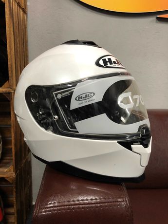 Kask motocyklowy HJC C70 rozmiar XS biały NOWY