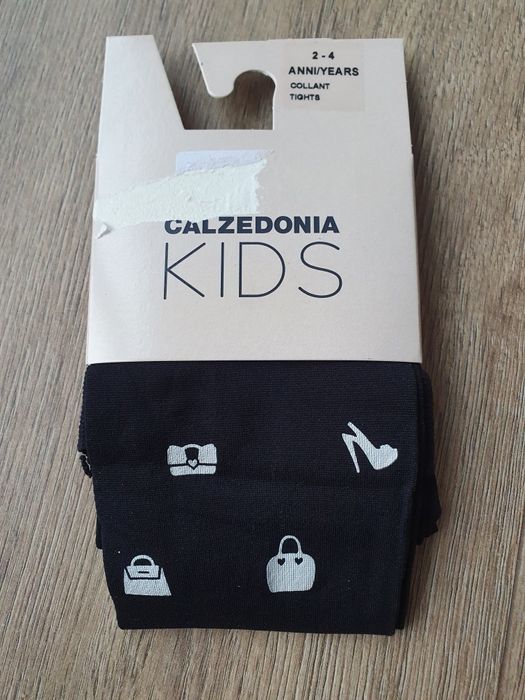 Śliczne dziewczęce rajstopy marki Calzedonia Kids rozmiar 2-4 lata