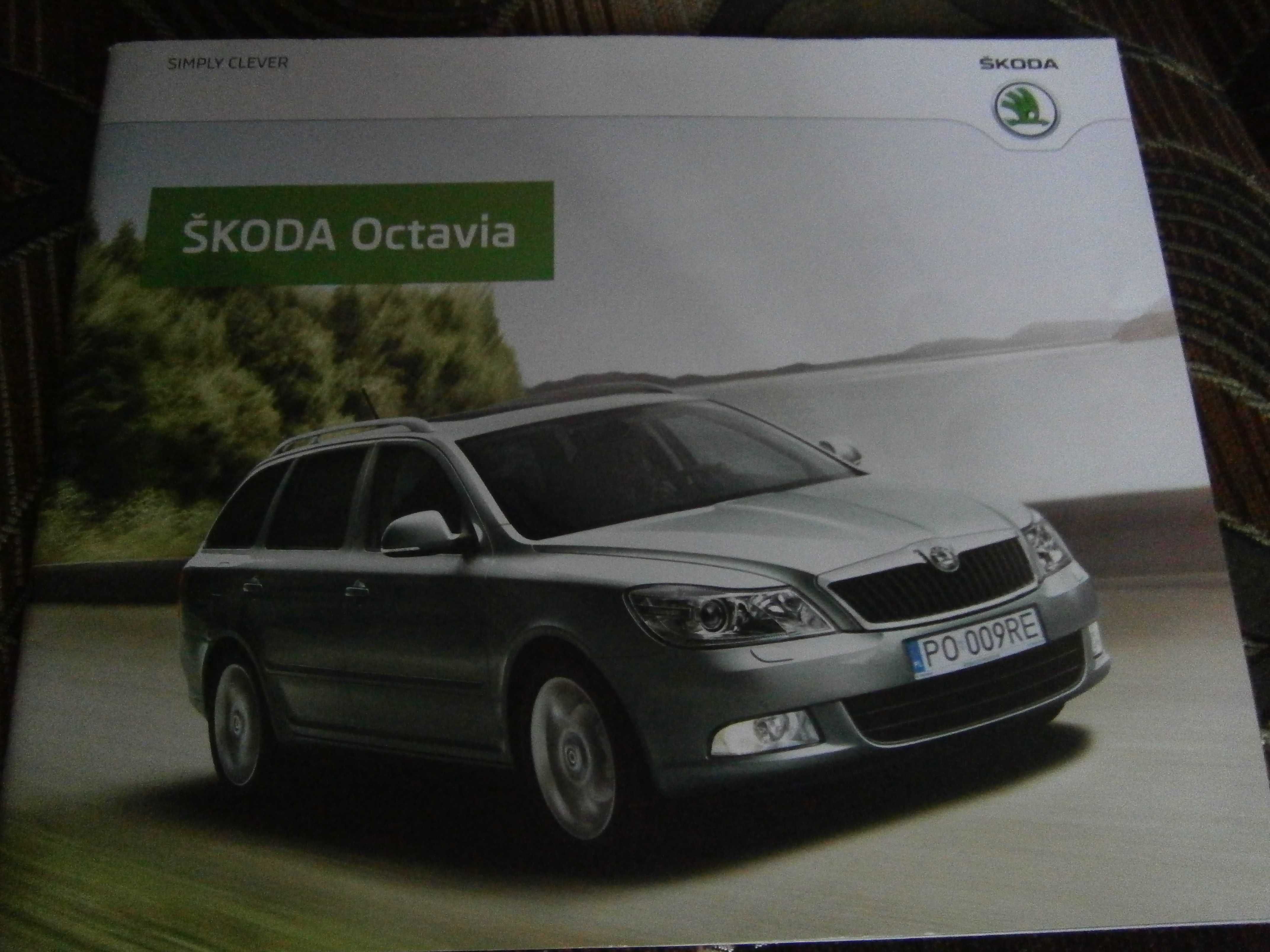 Folder prospekt Skoda Octavia
