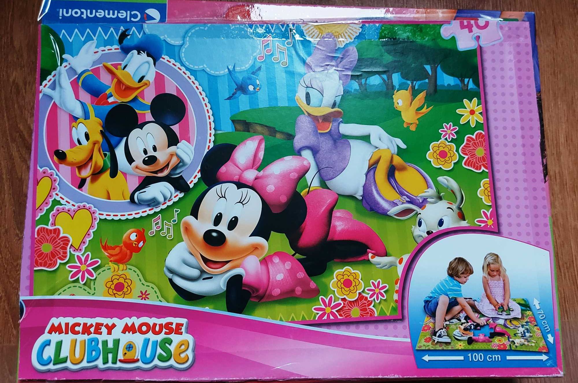 Puzzle Mega 70 x 100 cm, Daisy oraz Myszka Mini, zastępcze pudełko