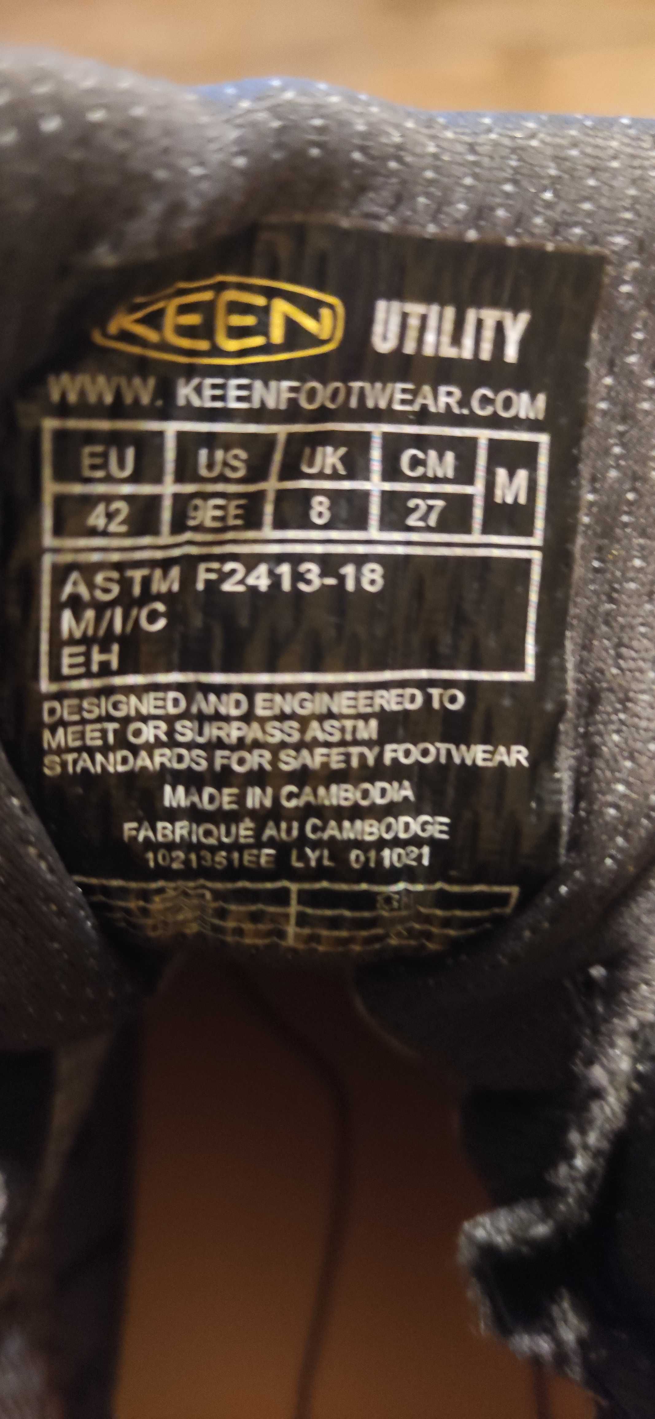 Черевики KEEN Utility St.Paul 6 оригінал 42