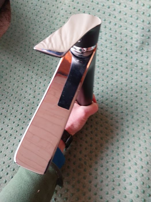 Bateria czarna umywalka i prysznicowa NOWE